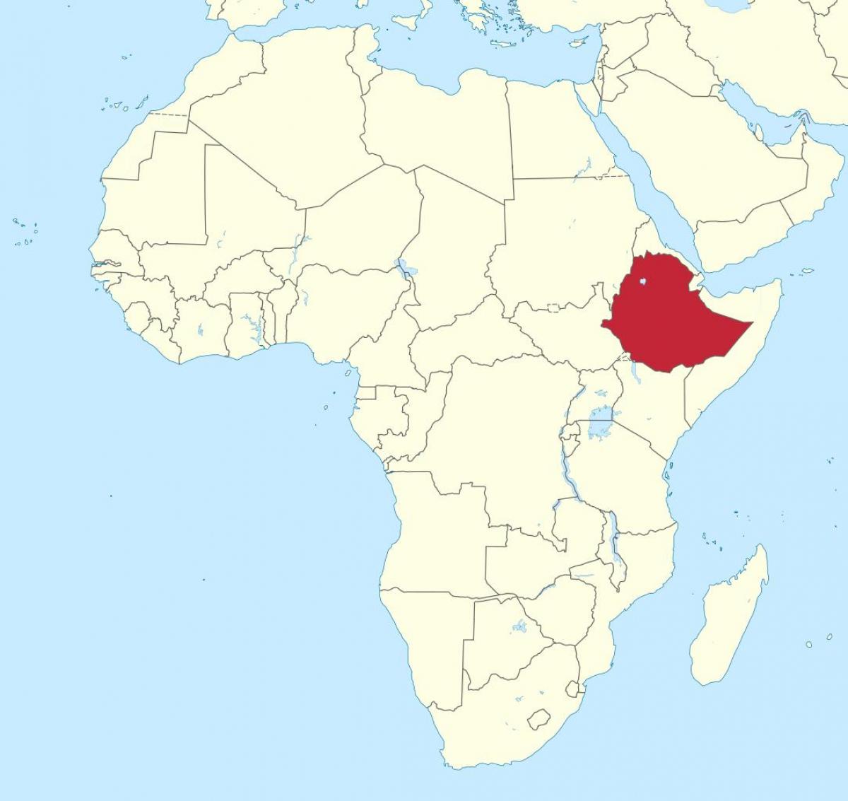 Lista 93+ Foto Mapa De Etiopía En Africa Actualizar